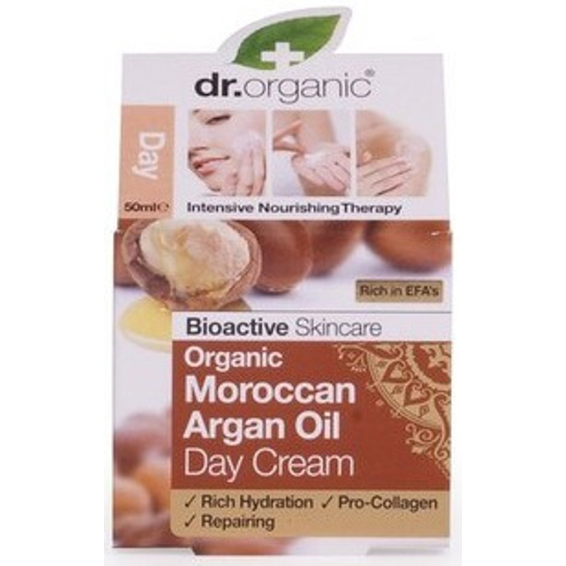 Dr. Organic nappali krém (argán olaj)