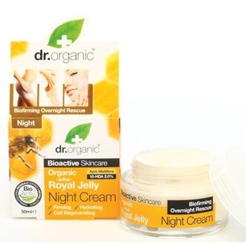 Dr. Organic éjszakai krém (méhpempő)
