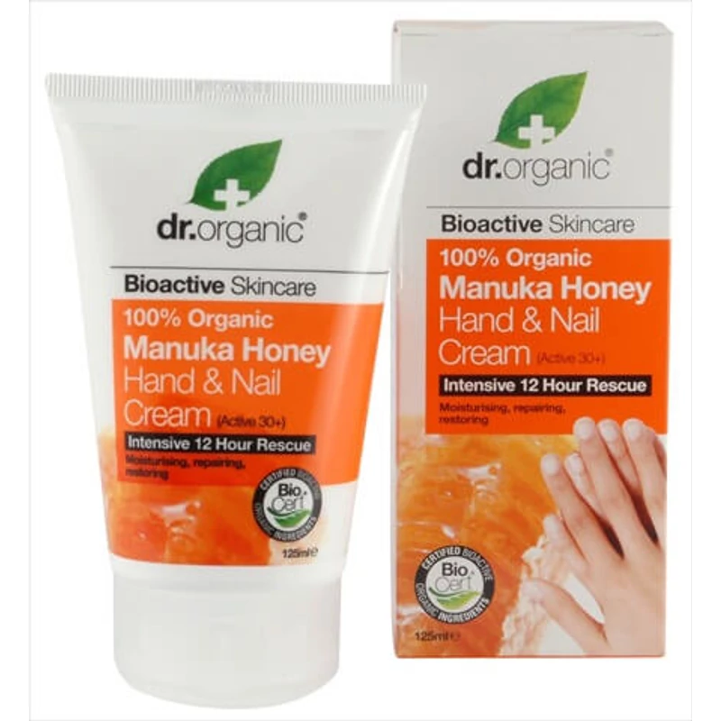 Dr. Organic kéz- és körömápoló (méz)