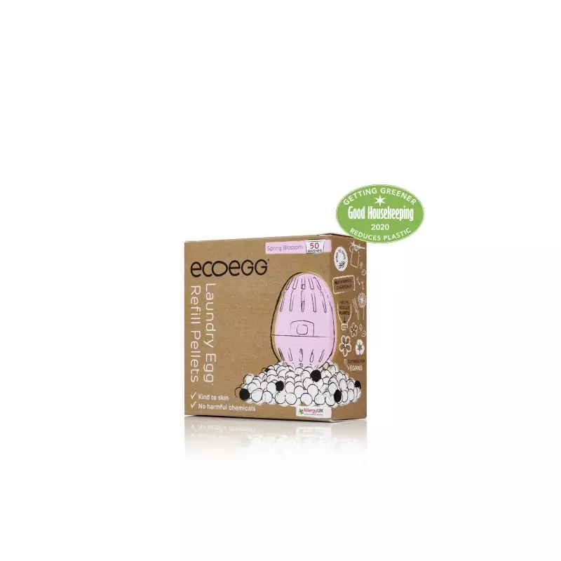 Mosógolyó utántöltő, Ecoegg (50 mosás,tavaszi illat)