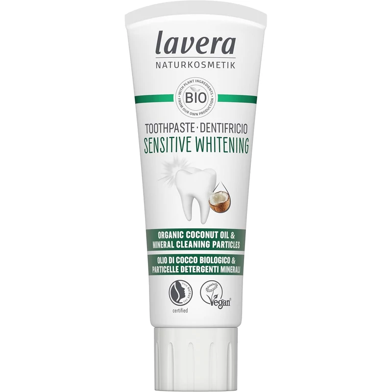 Lavera Basis Sensitive fogkrém (fehérítő)