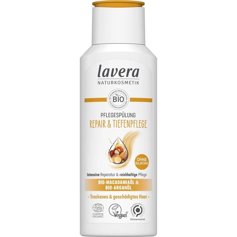 Lavera Hair Expert hajkondícionáló (sérült, töredezett hajra) (200 ml)