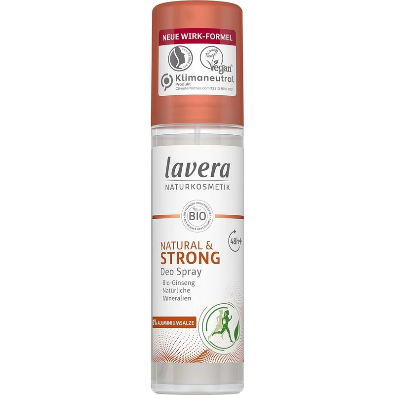 lavera Pumpás dezodor - NATURAL &amp; STRONG (75 ml)