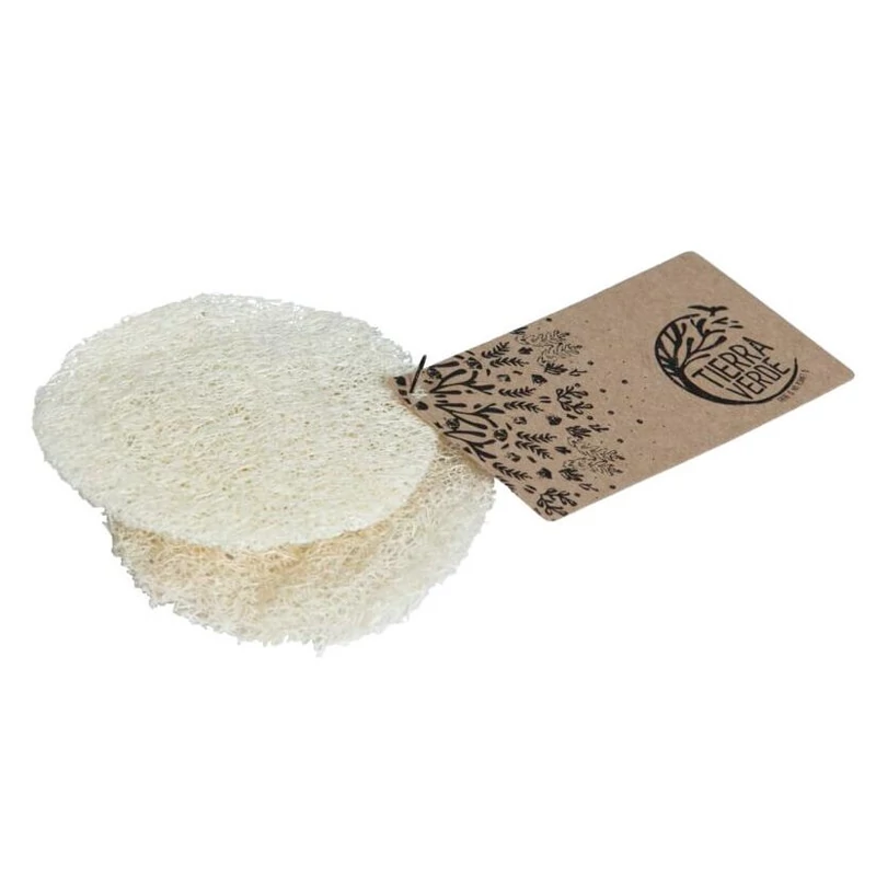 Luffa szivacs, köralakú 2db