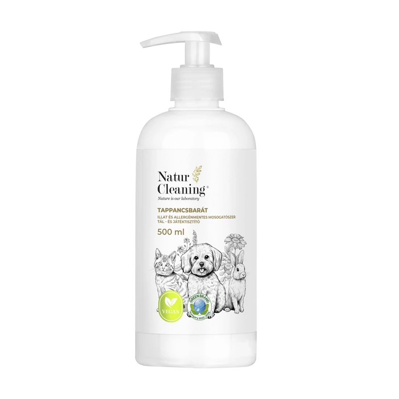 NaturCleaning Tappancsbarát Mosogatószer Tál- és játéktisztító (500 ml)