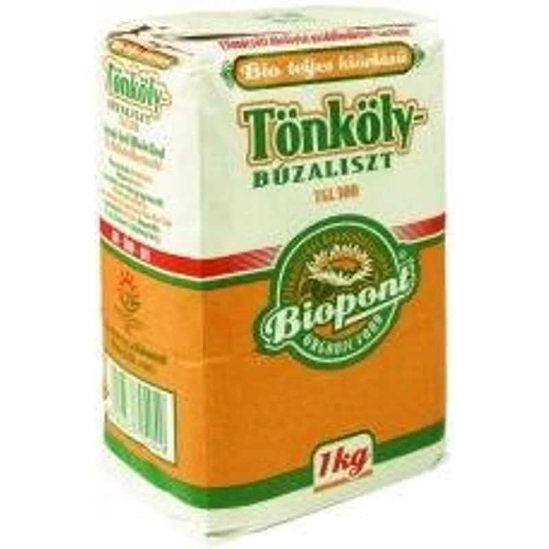 Tönkölybúzaliszt bio, Biopont (teljes kiőrlésű)