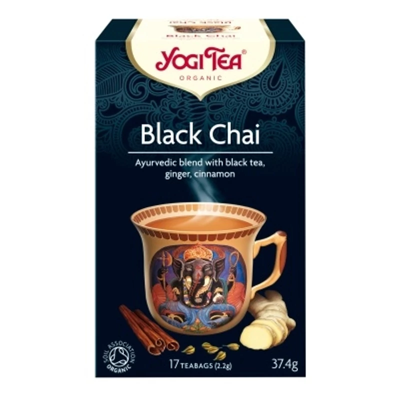 Yogi Fekete chai tea - filteres (17 db)