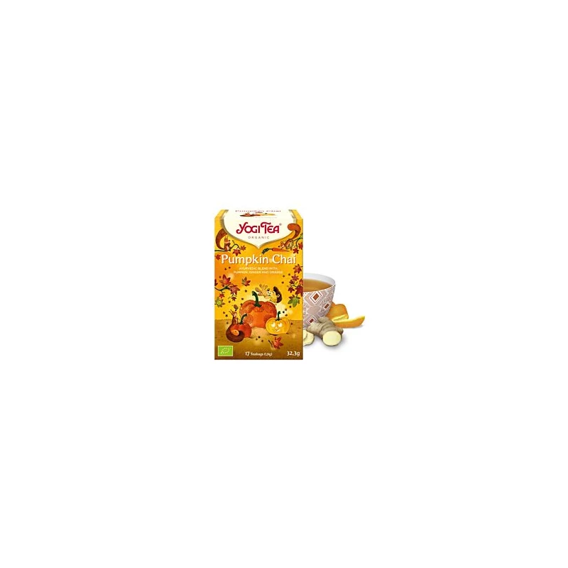 Yogi Bio tea - Sütőtökös chai (17 db)