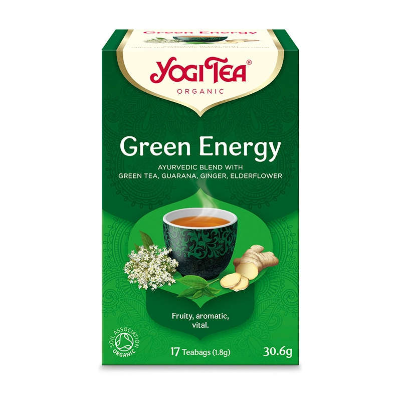 Yogi Zöld energia tea - filteres (17 db)