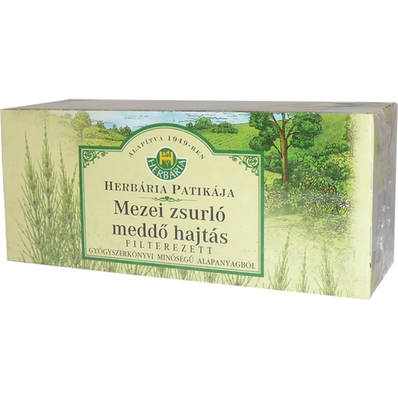 Zsurlófű filteres tea, Herbária