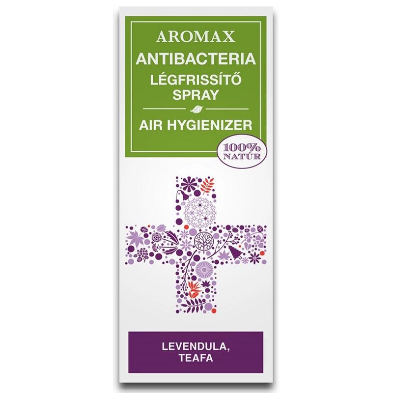 Légfrissítő spray Aromax (levendula-teafa)