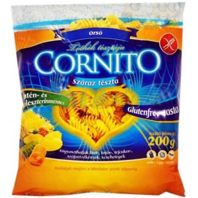 Cornito gluténmentes tészta (orsó)