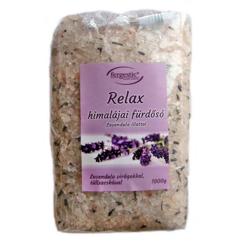 Himalája fürdősó aromaterápiás (levendula)