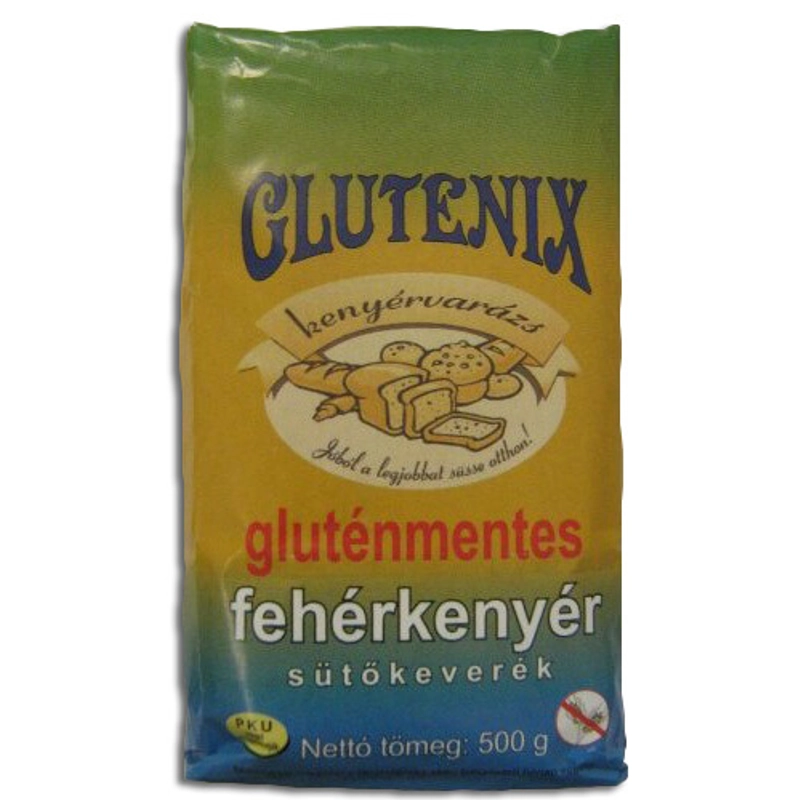 Fehérkenyér sütőkeverék, Glutenix
