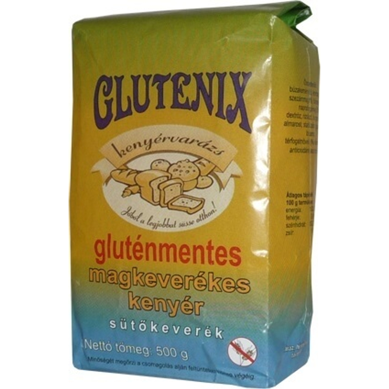 Gluténmentes kenyér sütőkeverék, Glutenix