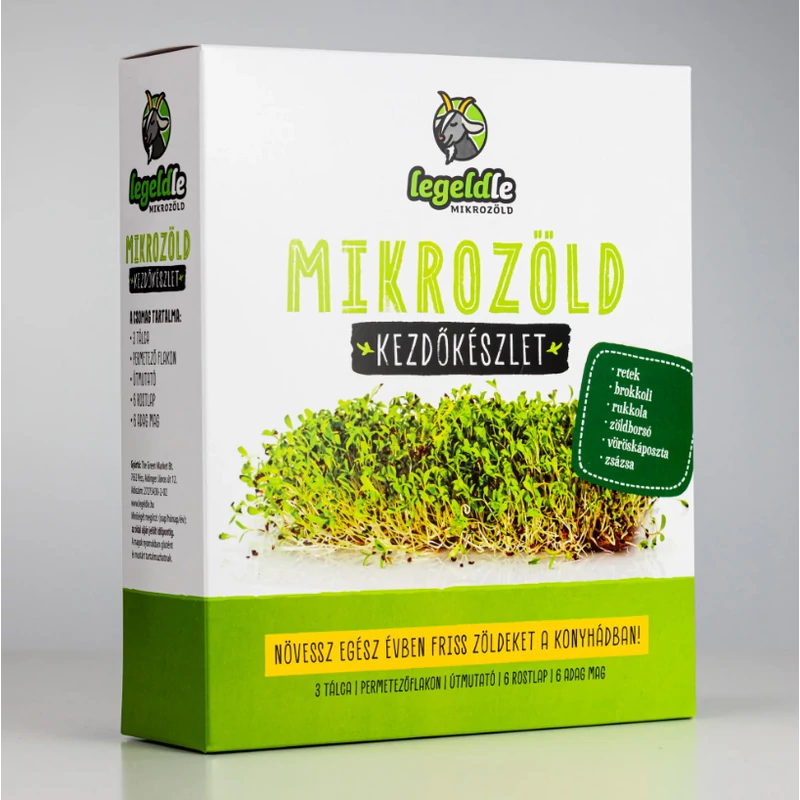 Legeldle Mikrozöld kezdőkészlet (1 db)