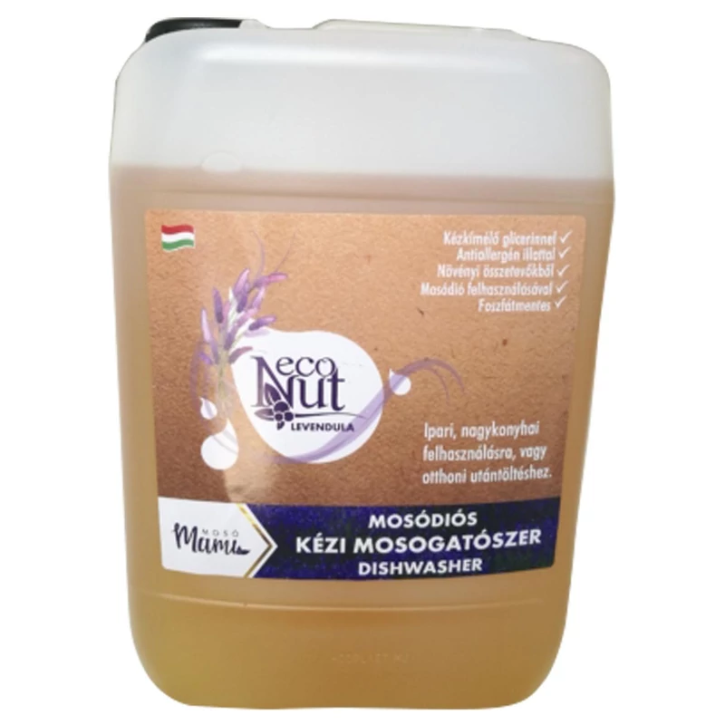 Mosódió mosogatószer sls mentes, Econut (5l,levendula)