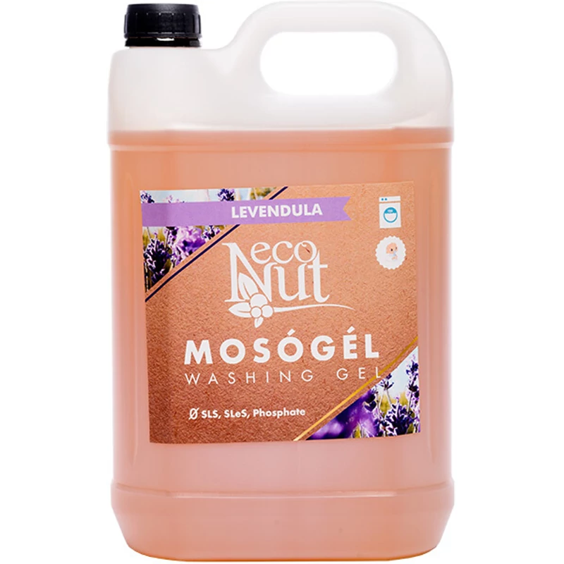 Mosódió mosógél sls mentes, Econut (5l,levendula)