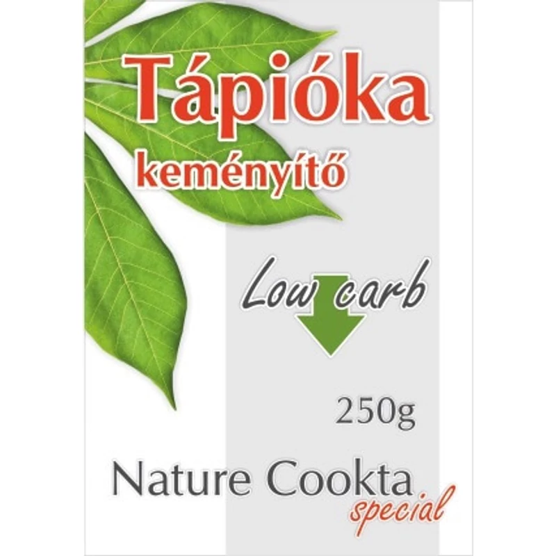 Tápióka keményítő Low Carb, Nature Cookta