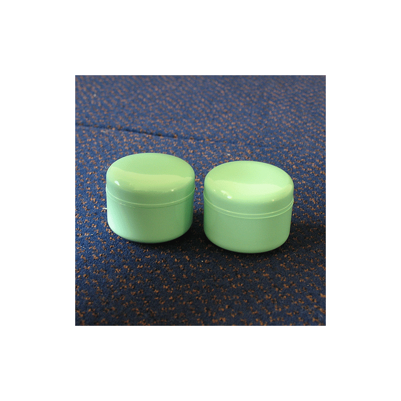 Műanyag tégely, almazöld (30ml)