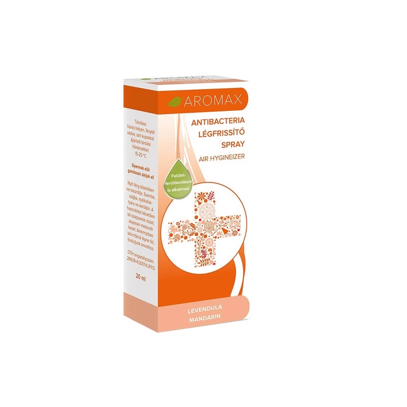 Légfrissítő spray Aromax (levendula-mandarin)