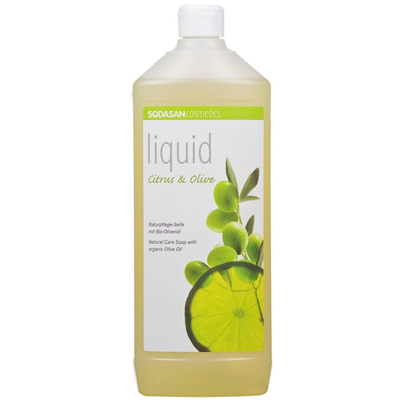 Sodasan folyékony szappan bio 1l (citrom)