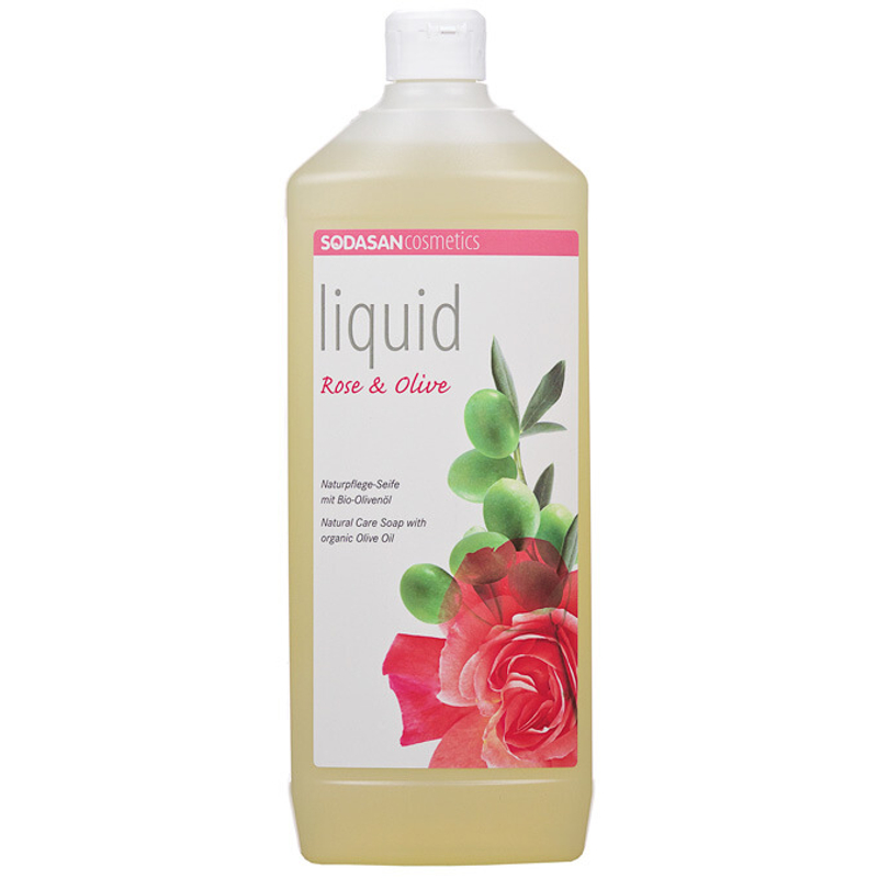 Sodasan folyékony szappan bio 1l (rózsa)