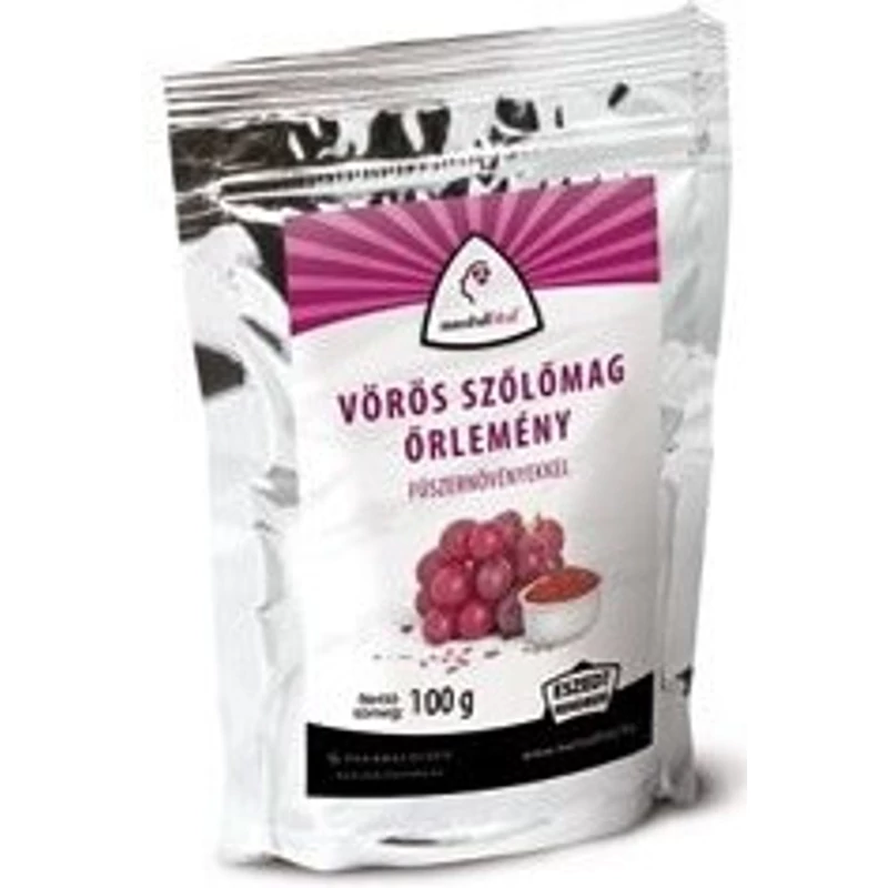 Szőlőmag őrlemény, vörös (200g)