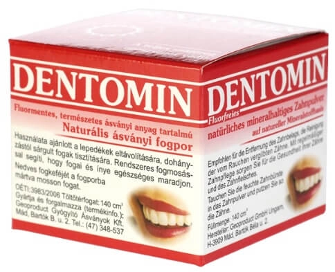 Dentomin natúr fogpor