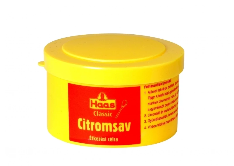 Étkezési citromsav, Haas (100g)