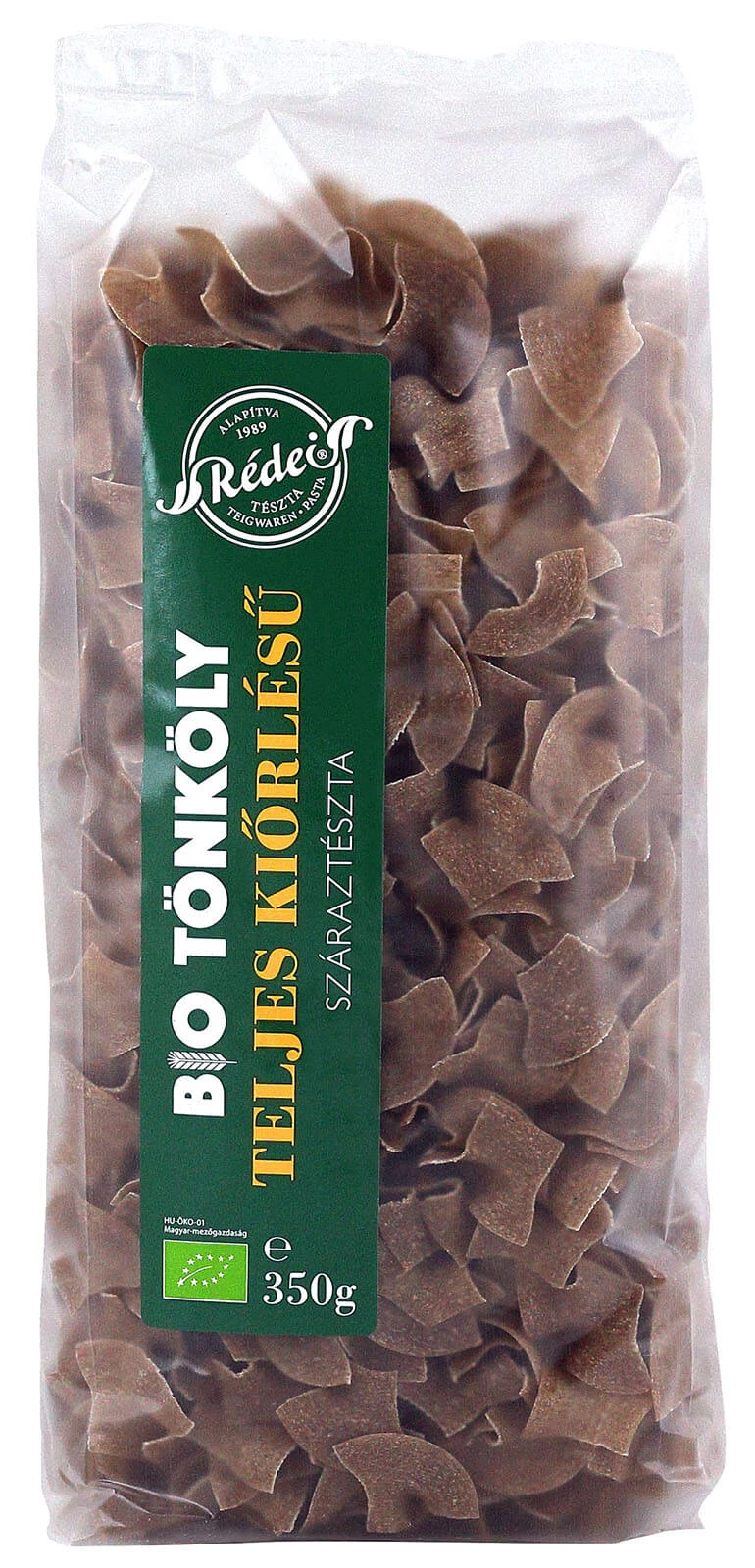 Bio tészta, teljes kiőrlésű Rédei (nagykocka)