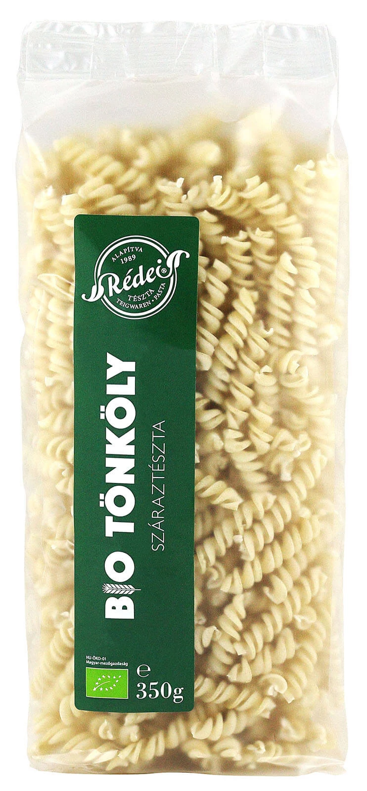 Bio tészta, fehér Rédei (orsó)