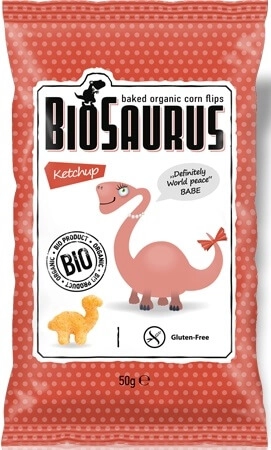 BioSaurus kukoricás snack (ketchupos)