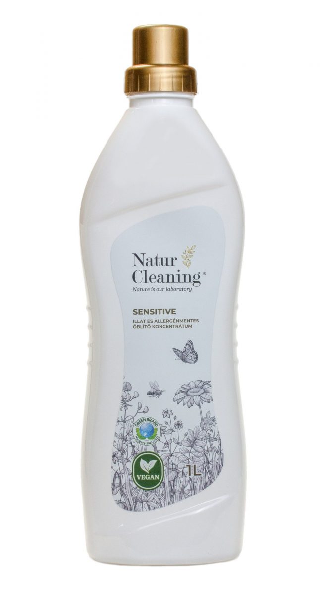 NaturCleaning Öblítő koncentrátum - illat- és allergénmentes  (1 l)