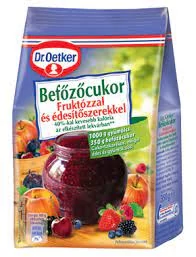 Dr. Oetker Befőzőcukor Fruktózzal és édesítőszerekkel (350 g)