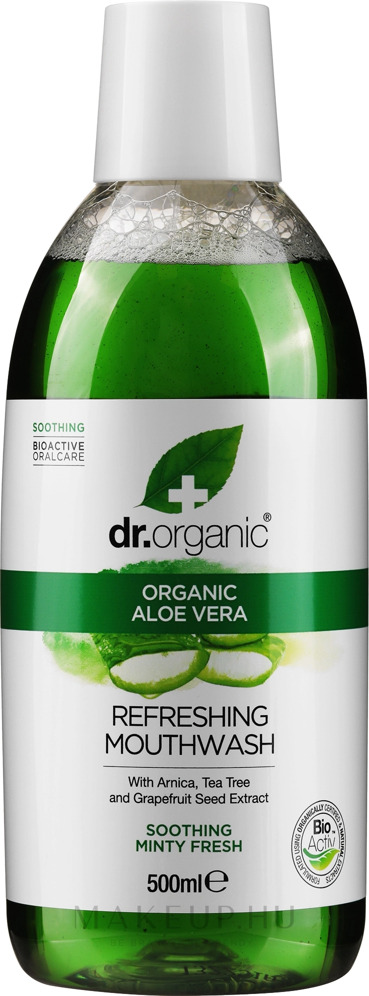 Dr. Organic szájvíz (aloe vera)