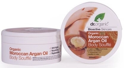 Dr. Organic testápoló szuflé (argán olaj)