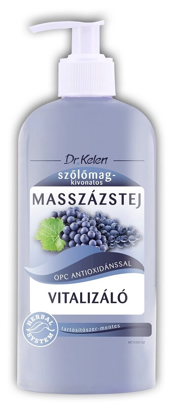 Dr. Kelen masszázstej (szőlőmagos)