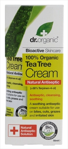 Dr. Organic antiszeptikus krém (teafa)
