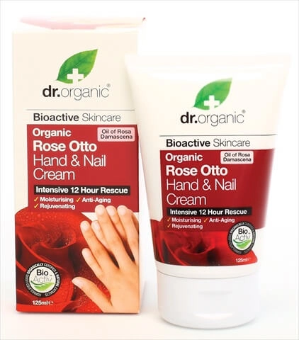 Dr. Organic kéz- és körömápoló (rózsa)