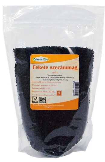 Szezámmag fekete, NaturPiac 100g