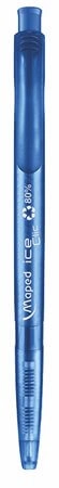 Golyóstoll nyomógombos 0,5mm kék, Maped Ice Clic