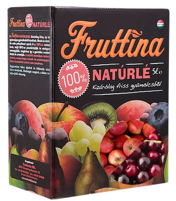 Gyümölcslé, Fruttina (alma-meggy,5l)
