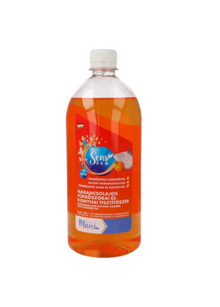 Fürdőszoba tisztítószer narancsos, SensEco (1000ml)