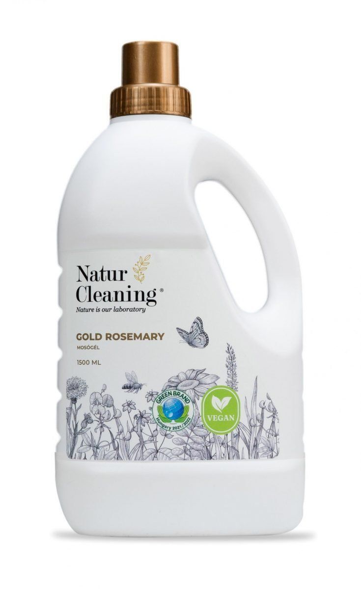 NaturCleaning Gold Rosemary mosógél (1,5 liter)