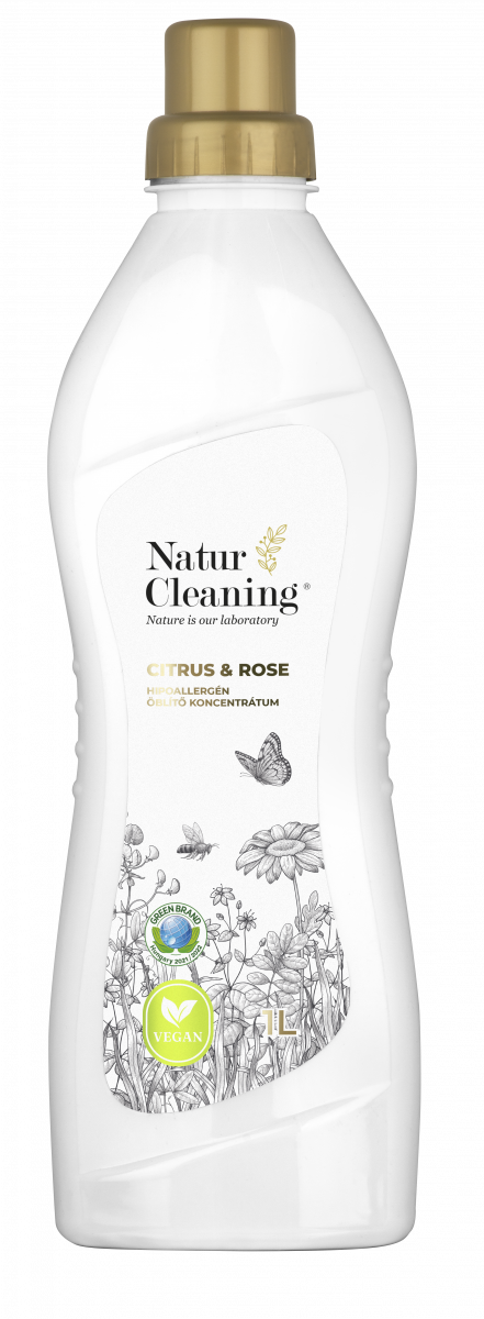 NaturCleaning Öblítő koncentrátum - Citrus&Rose (4 l)