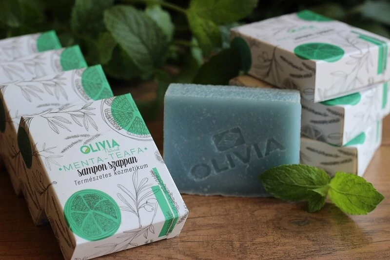 Olivia natúr sampon (menta-teafa)
