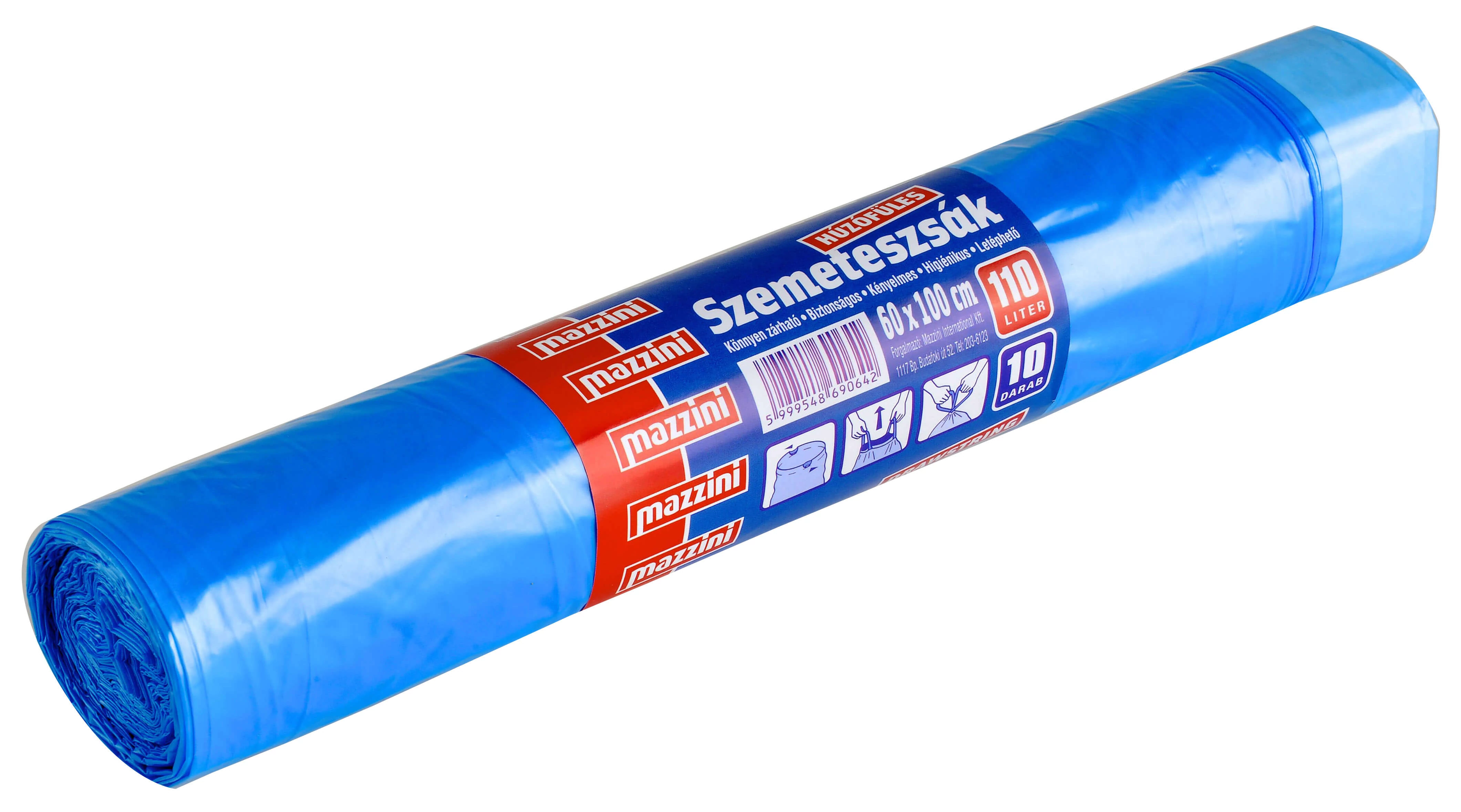 Szemeteszsák húzófüles, Mazzini (110l)