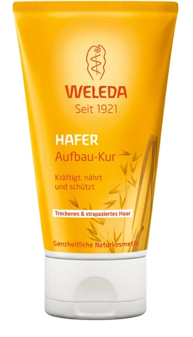 Hajpakolás zabbal, Weleda