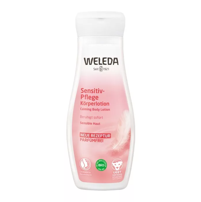 Nyugtató testápoló érzékeny bőrre, Weleda (200 ml)